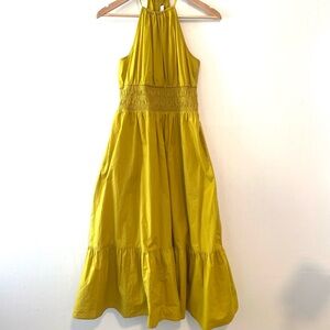 a‎ new day Mustard Midi Dress